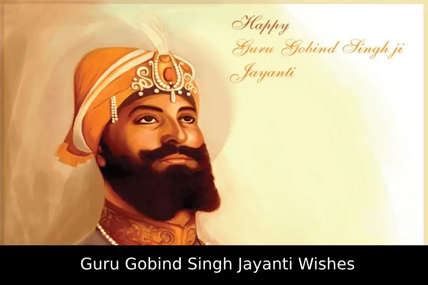 Guru Gobind Singh Jayanti Wishes