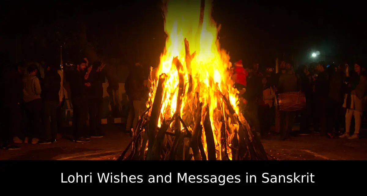 Lohri Wishes and Messages in Sanskrit