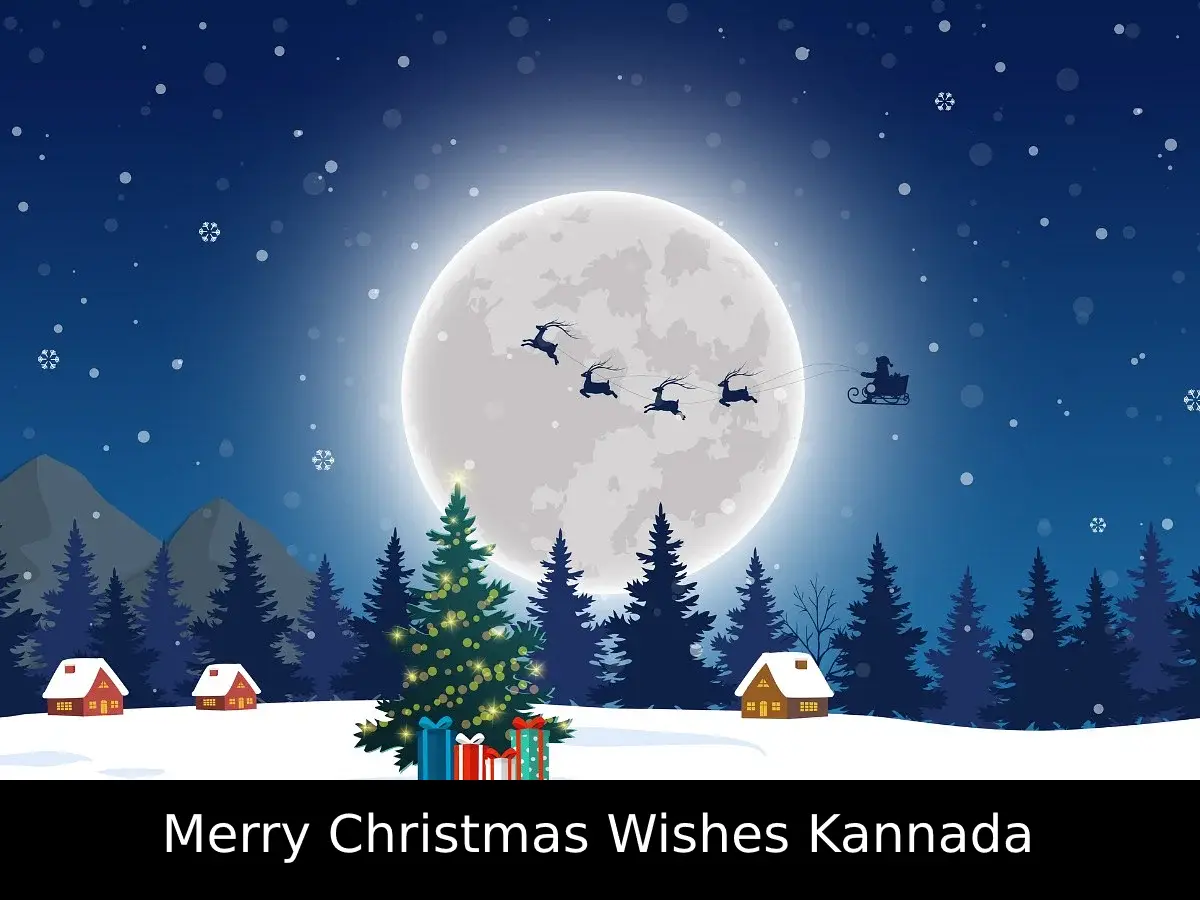 Merry Christmas Wishes Kannada